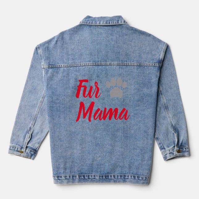 Chaqueta Vaquera Fur Mama (Reverso )