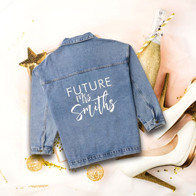 Chaqueta Vaquera Futura Sra. Denim Jacket, novia personalizada para (Subido por el creador)