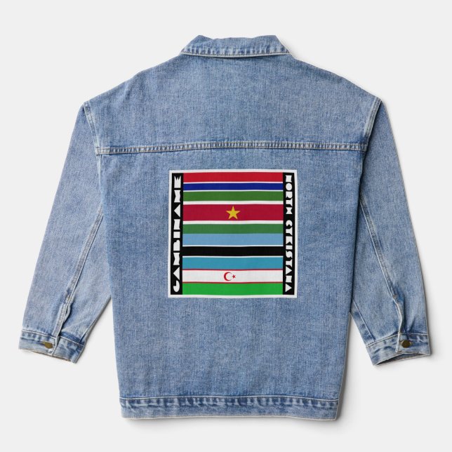 Chaqueta Vaquera Gambiname y Cikistana del Norte (Reverso )