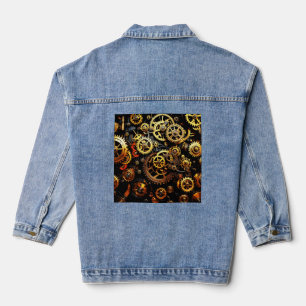 Chaqueta Vaquera Gases de relojería de Steampunk 1004