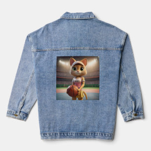 Chaqueta Vaquera Gato de Netball femenino,