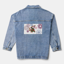 Chaqueta Vaquera Gato invierno 