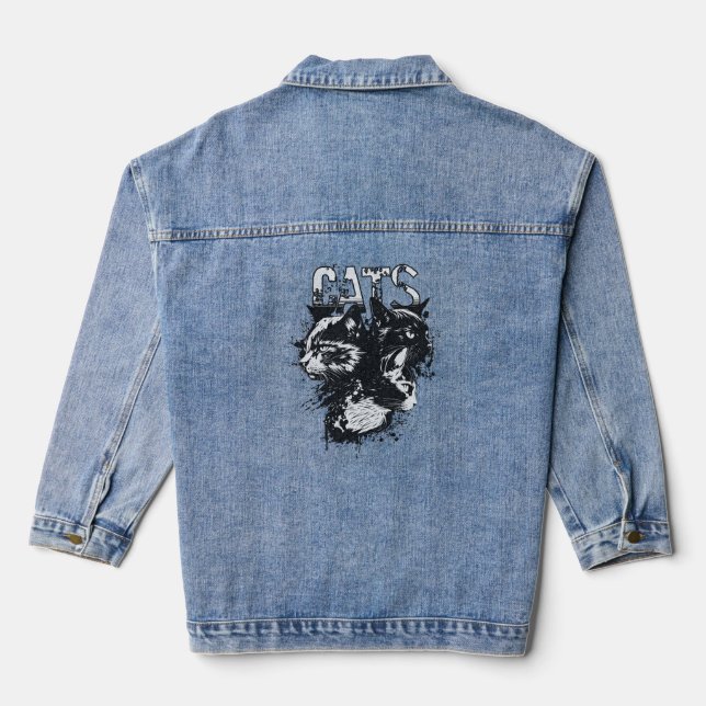 CHAQUETA VAQUERA GATOS (Reverso )