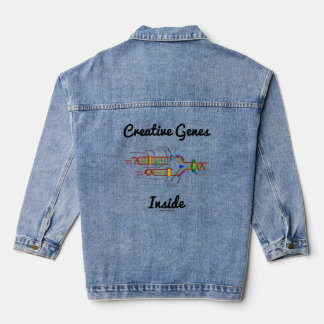 Chaqueta Vaquera Genes creativos dentro de la replicación del ADN
