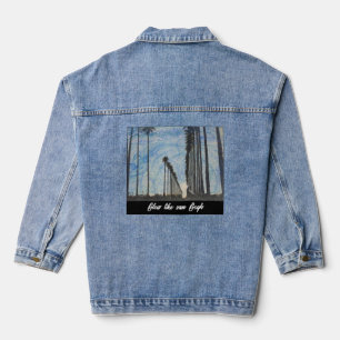 Chaqueta Vaquera Glow Like van Gogh Denim Jacket