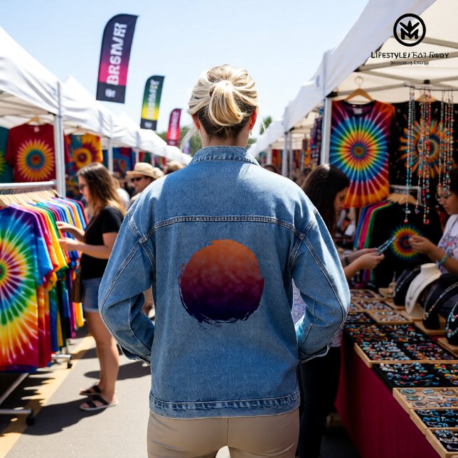 Chaqueta Vaquera Golden Dusk Reverie (Subido por el creador)