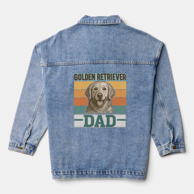Chaqueta Vaquera golden retriever (Reverso )