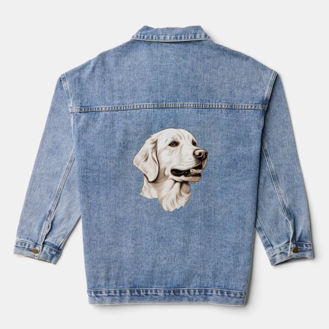 Chaqueta Vaquera Golden Retriever 2 (Reverso )