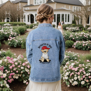 Chaqueta Vaquera Golden Retriever KiniArt