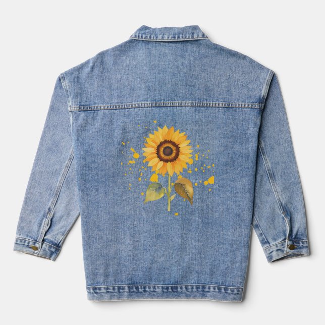 Chaqueta Vaquera Golden Sunburst (Reverso )