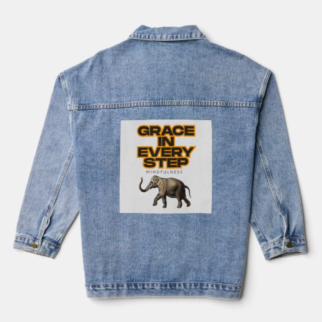 Chaqueta Vaquera Gracia en cada paso (Reverso )