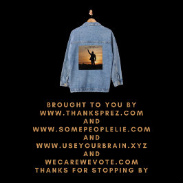 Chaqueta Vaquera Gracias Presidente Joe Biden