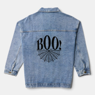 Chaqueta Vaquera Gracioso boo de Halloween