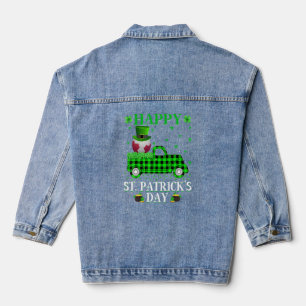 Chaqueta Vaquera Gracioso Búfalo Plaid Green Truck Handball St. Pat