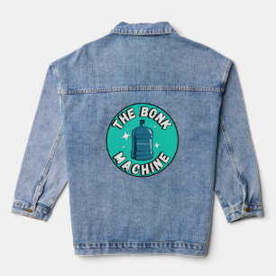 Chaqueta Vaquera Gracioso Cute la máquina del bono / Diseño Palesti
