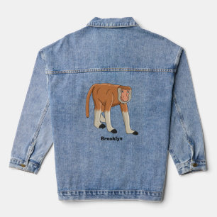 Chaqueta Vaquera Gracioso proboscito personalizado ilustracion