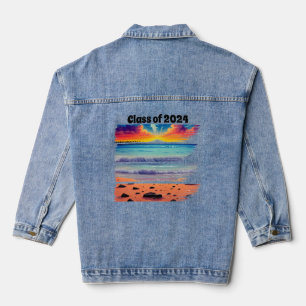 Chaqueta Vaquera Graduación de Art Beach con tecnología usable Deni