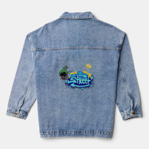 Chaqueta Vaquera Graffiti vibes arte callejero con actitud