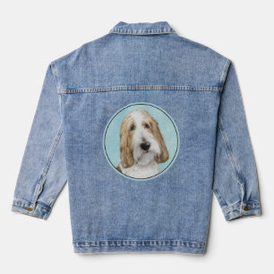 Chaqueta Vaquera Gran Basset Griffon Vendeen - Arte Perro Original
