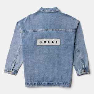 Chaqueta Vaquera Grandioso Denim Jacket