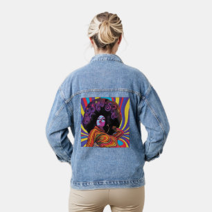 Chaqueta Vaquera Groovy Retro Denim Jacket