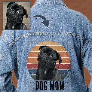 Chaqueta Vaquera Grunge Vintage Astressado Foto de Mascota Perro Ma
