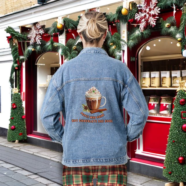 Chaqueta Vaquera Guay de chocolate caliente (Subido por el creador)