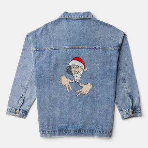 Chaqueta Vaquera Guay Gangsta Hip Hop Hand Rap Santa Claus