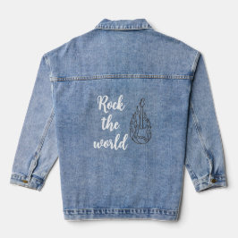 Chaqueta Vaquera Guitarra Eléctrica