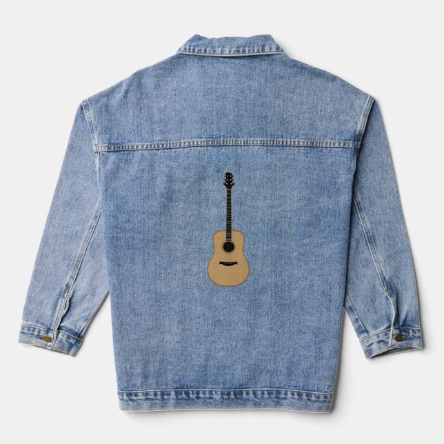 Chaqueta Vaquera Guitarra encantadora (Reverso )