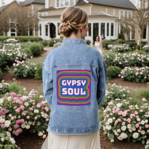Chaqueta Vaquera GYPSY SOUL VINTAGE Denim Jacket