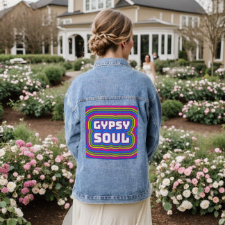 Chaqueta Vaquera GYPSY SOUL VINTAGE Denim Jacket