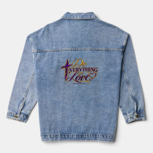Chaqueta Vaquera Hacer todo con Amor