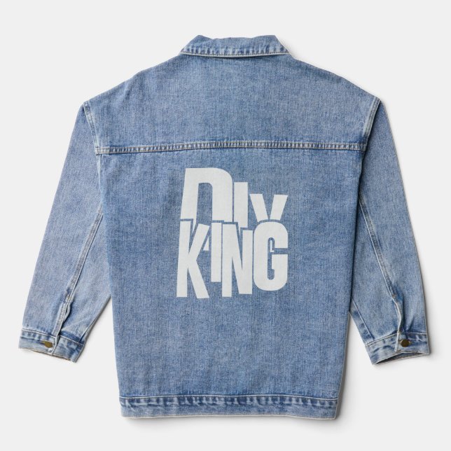 Chaqueta Vaquera hágalo su diy king (Reverso )
