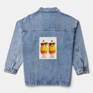 Chaqueta Vaquera Halloween Candy Corn Crew