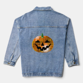 Chaqueta Vaquera halloween disco disco espejo bola calabaza