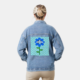 Chaqueta Vaquera Happy Bee Day Boy Blue Birthday Bumblebee