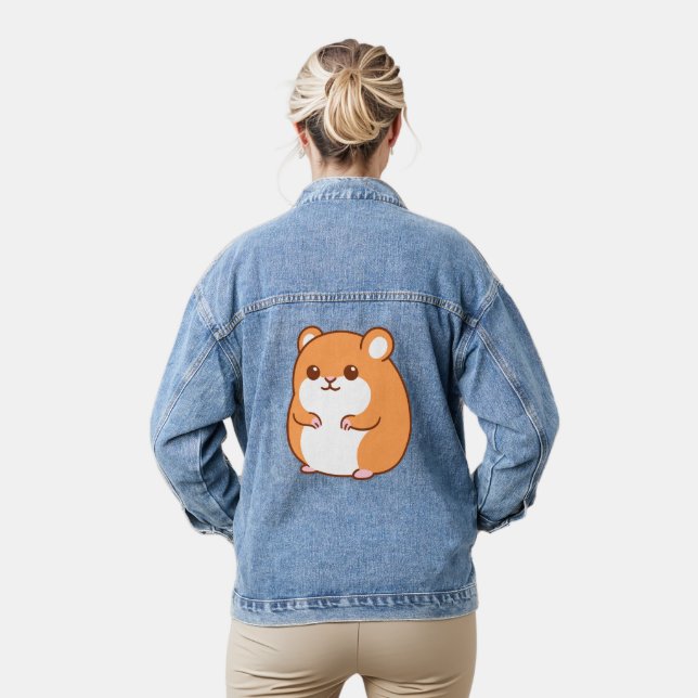 Chaqueta Vaquera Happy Hamster Denim Jacket (Modelo)