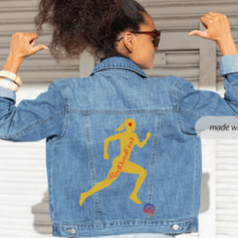 Chaqueta Vaquera HappyWorkT THE RED DOT OF DIOS CHRISTIAN