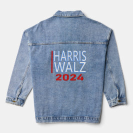 Chaqueta Vaquera Harris Walz, elecciones presidenciales de 2024