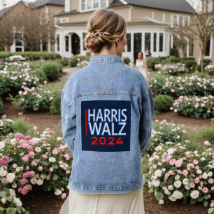 Chaqueta Vaquera Harris Walz, elecciones presidenciales de 2024