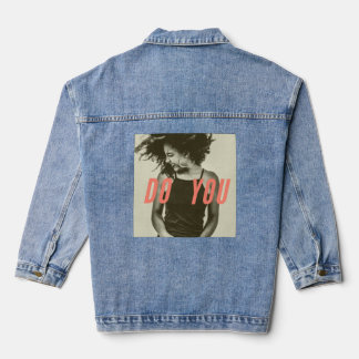 Chaqueta Vaquera "Hazlo Tú" Camiseta Gráfica – Empoderamiento en Es