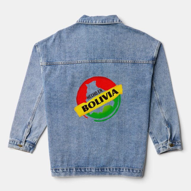 Chaqueta Vaquera Hecho en Bolivia (Reverso )