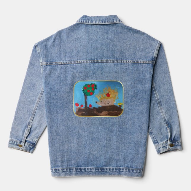 Chaqueta Vaquera Hedgehog (Reverso )