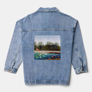 Chaqueta Vaquera Henri Rousseau - Los flamencos