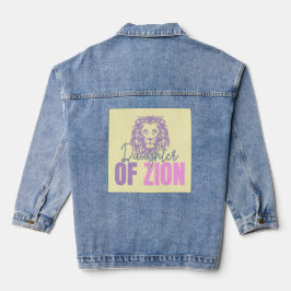 Chaqueta Vaquera Hija de Zion Denim Jacket