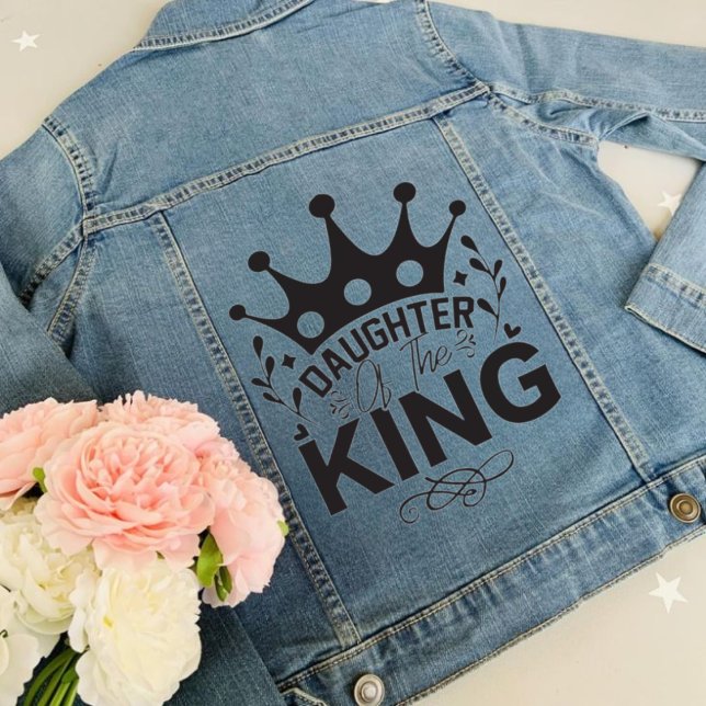 Chaqueta Vaquera Hija del Rey Cristiano Adolescente (Subido por el creador)