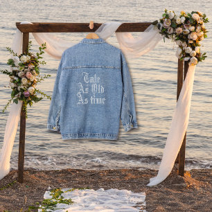 Chaqueta Vaquera Historia tan antigua como la boda vintage de cuent