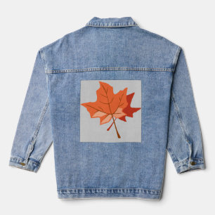 CHAQUETA VAQUERA HOJAS DE CAÍDA DE AUTUMN