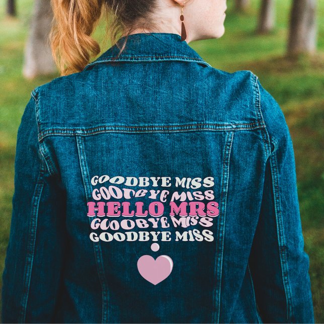 Chaqueta Vaquera Hola señora adiós señorita Women's (Subido por el creador)